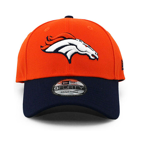 ニューエラ キャップ 9FORTY デンバー ブロンコス NFL THE LEAGUE ADJUSTABLE CAP ORANGE