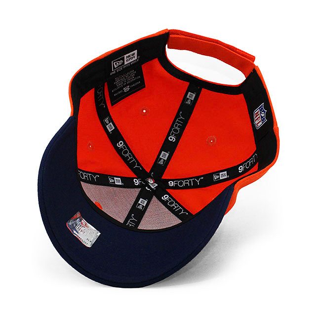 ニューエラ キャップ 9FORTY デンバー ブロンコス NFL THE LEAGUE ADJUSTABLE CAP ORANGE