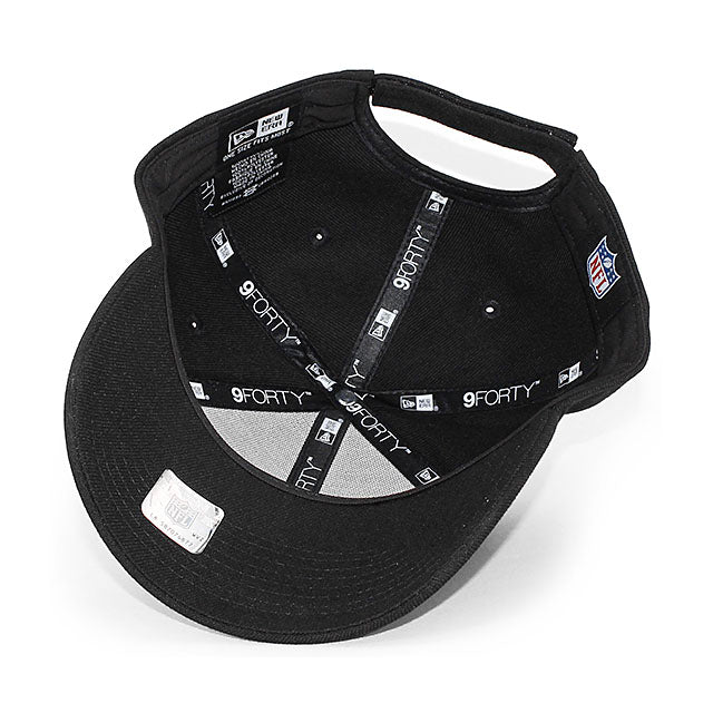 ニューエラ キャップ 9FORTY ボルチモア レイブンズ NFL THE LEAGUE ADJUSTABLE CAP BLACK