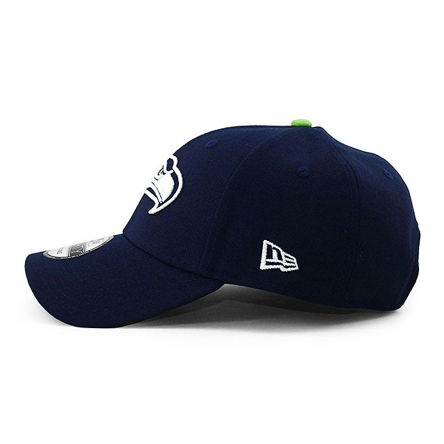 ニューエラ キャップ 9FORTY シアトル シーホークス NFL THE LEAGUE ADJUSTABLE CAP NAVY