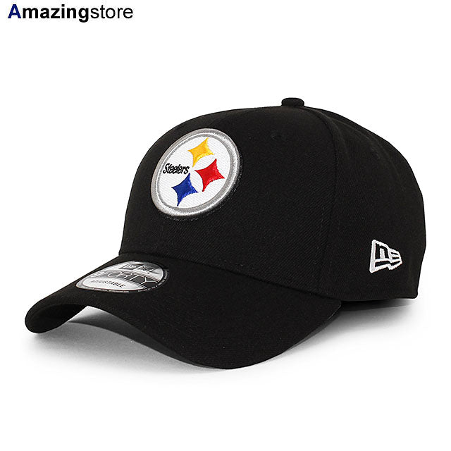 ニューエラ キャップ 9FORTY ピッツバーグ スティーラーズ NFL THE LEAGUE ADJUSTABLE CAP BLACK