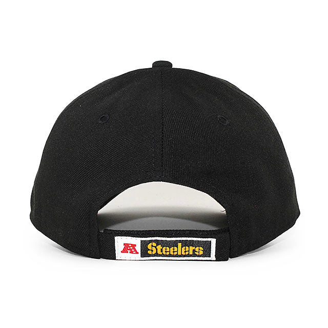 ニューエラ キャップ 9FORTY ピッツバーグ スティーラーズ NFL THE LEAGUE ADJUSTABLE CAP BLACK