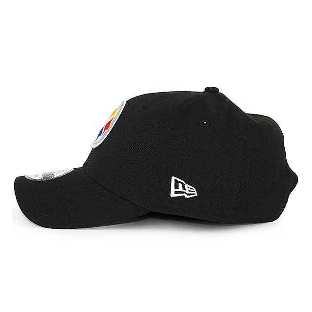 ニューエラ キャップ 9FORTY ピッツバーグ スティーラーズ NFL THE LEAGUE ADJUSTABLE CAP BLACK