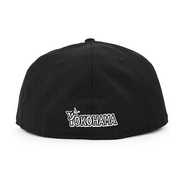 ニューエラ キャップ 59FIFTY 横浜DeNA ベイスターズ NPB FITTED CAP BLACK WHITE
