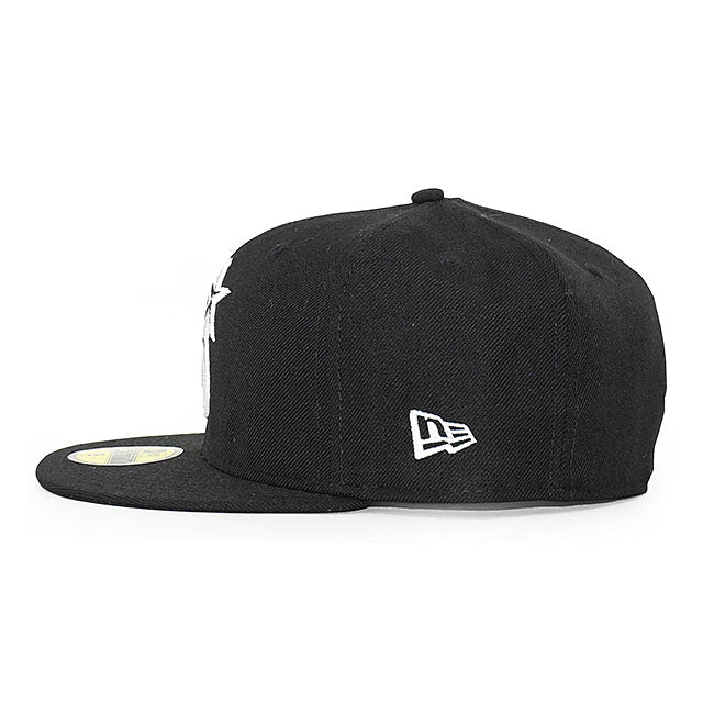 ニューエラ キャップ 59FIFTY 横浜DeNA ベイスターズ NPB FITTED CAP BLACK WHITE