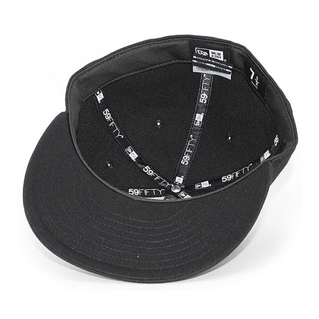 ニューエラ キャップ 59FIFTY 福岡ソフトバンク ホークス NPB TEAM-BASIC FITTED CAP  BLACK-WHITE