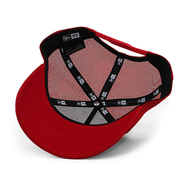 ニューエラ 9FORTY メッシュキャップ 広島東洋カープ NPB A-FRAME TRUCKER MESH CAP RED