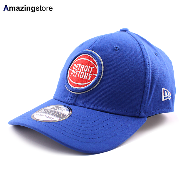 ニューエラ キャップ 39THIRTY デトロイト ピストンズ NBA TEAM CLASSIC FLEX FIT CAP BLUE