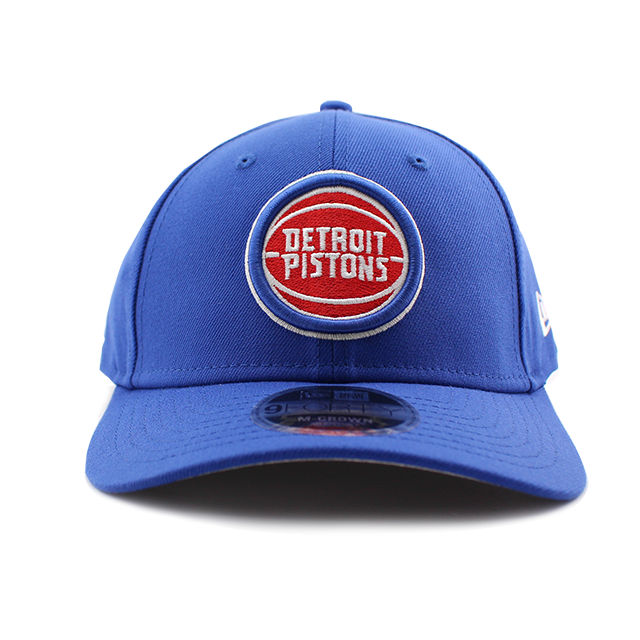 ニューエラ 9FORTY M-CROWN スナップバック デトロイト ピストンズ NBA SNAPBACK CAP BLUE