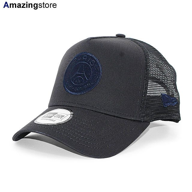 ニューエラ キャップ パリ サンジェルマン FC PSG TONAL E-FRAME TRUCKER MESH CAP NAVYOUT