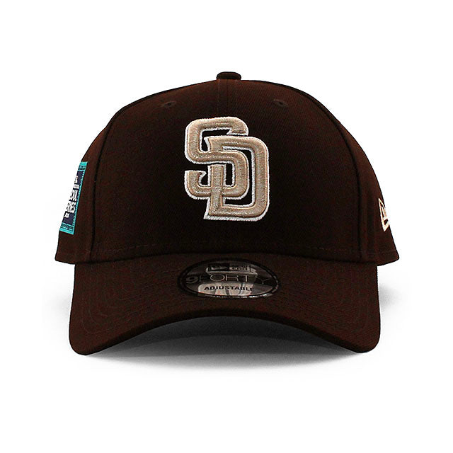 2024開幕ソウルシリーズモデル ニューエラ 9FORTY サンディエゴ パドレス MLB 2024 WORLD TOUR SEOUL SERIES ALT STRAPBACK CAP BROWN