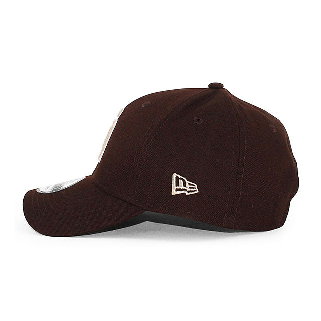 2024開幕ソウルシリーズモデル ニューエラ 9FORTY サンディエゴ パドレス MLB 2024 WORLD TOUR SEOUL SERIES ALT STRAPBACK CAP BROWN