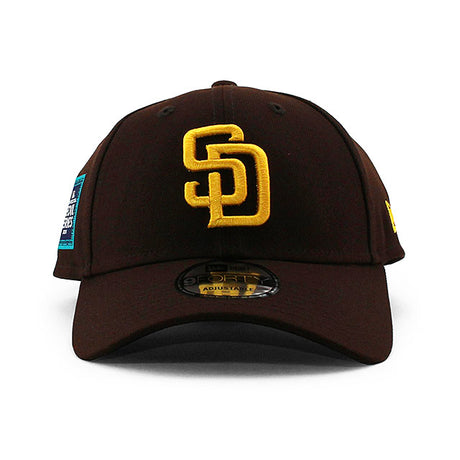 2024開幕ソウルシリーズモデル ニューエラ 9FORTY サンディエゴ パドレス MLB 2024 WORLD TOUR SEOUL SERIES STRAPBACK CAP BROWN