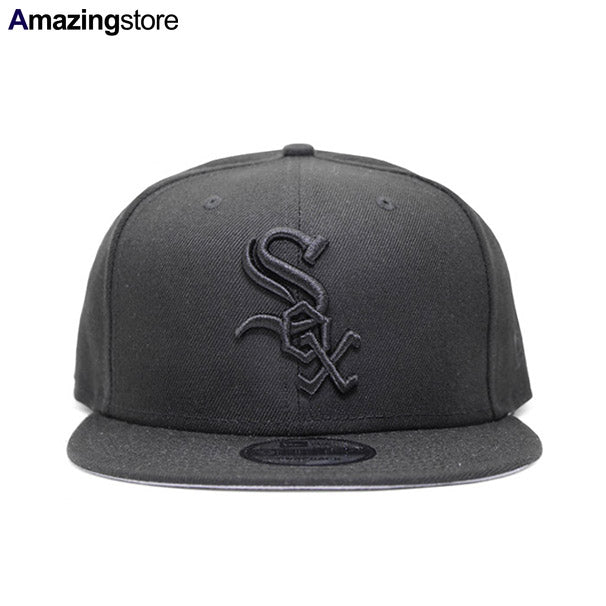 ニューエラ キャップ 9FIFTY シカゴ ホワイトソックス MLB TEAM BASIC SNAPBACK CAP BLACKOUT