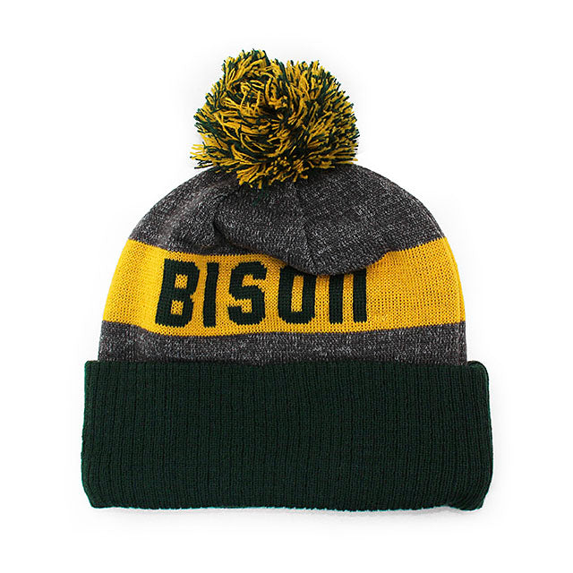 ニューエラ ニット ビーニー ノースダコタ ステート バイソン NCAA SPORT KNIT BEANIE GREEN