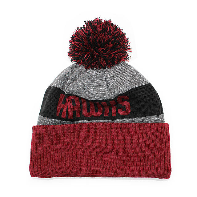 ニューエラ ニット ビーニー セント ジョセフ ホークス NCAA SPORT KNIT BEANIE CARDINAL