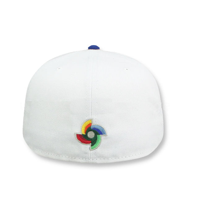 ニューエラ キャップ 59FIFTY WBC アメリカ 帽子 2023 WORLD BASEBALL CLASSIC FITTED CAP WHITE NAVY NEW ERA USA