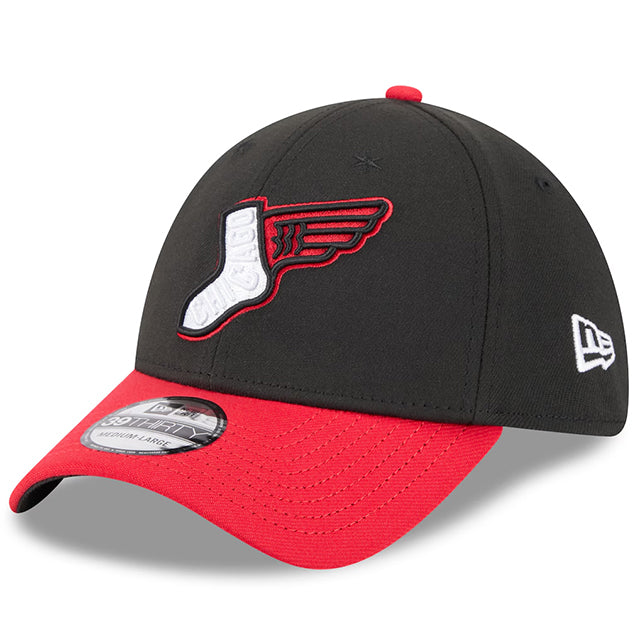 海外取寄 シティコネクト ニューエラ キャップ 39THIRTY シカゴ ホワイトソックス MLB CITY CONNECT ALTERNATE FLEX FIT CAP BLACK-RED