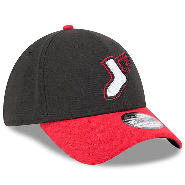 海外取寄 シティコネクト ニューエラ キャップ 39THIRTY シカゴ ホワイトソックス MLB CITY CONNECT ALTERNATE FLEX FIT CAP BLACK-RED