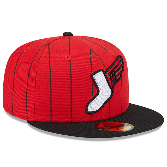 海外取寄 シティコネクト ニューエラ キャップ 59FIFTY シカゴ ホワイトソックス MLB CITY CONNECT FITTED CAP RED-BLACK