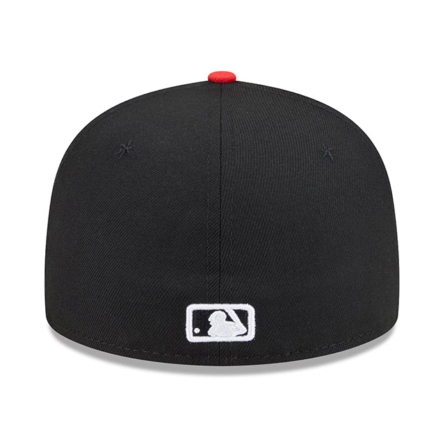 海外取寄 シティコネクト ニューエラ キャップ 59FIFTY シカゴ ホワイトソックス MLB CITY CONNECT ALTERNATE FITTED CAP BLACK-RED