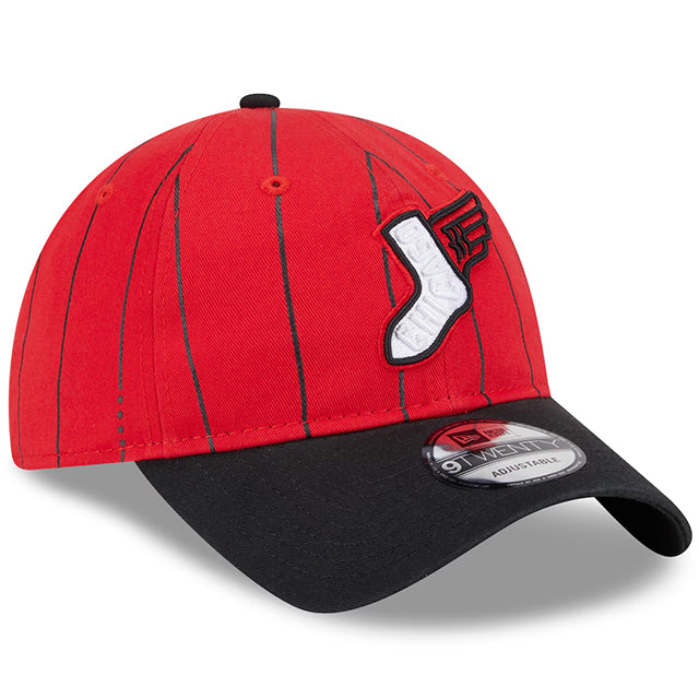 海外取寄 シティコネクト ニューエラ キャップ 9TWENTY シカゴ ホワイトソックス MLB CITY CONNECT STRAPBACK CAP RED-BLACK