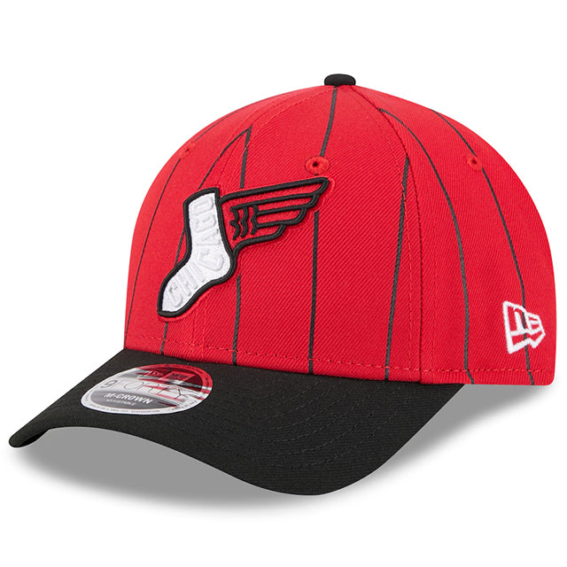海外取寄 シティコネクト ニューエラ キャップ 9FORTY M-CROWN シカゴ ホワイトソックス MLB CITY CONNECT SNAPBACK CAP RED-BLACK