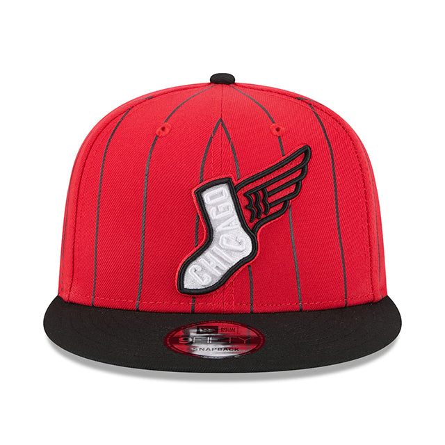 海外取寄 シティコネクト ニューエラ キャップ 9FIFTY シカゴ ホワイトソックス MLB CITY CONNECT SNAPBACK CAP RED-BLACK