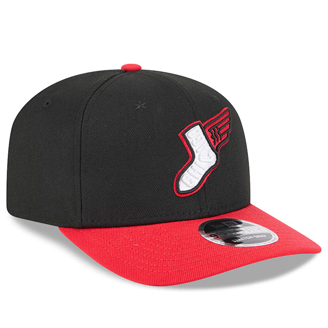海外取寄 シティコネクト ニューエラ キャップ 9SEVENTY シカゴ ホワイトソックス MLB CITY CONNECT ALTERNATE STRETCH SNAPBACK CAP BLACK-RED