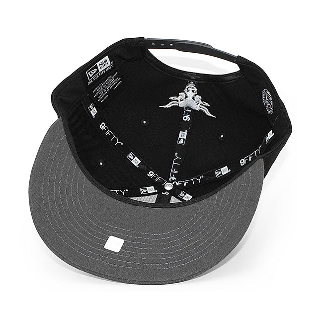 ザ ロックモデル ニューエラ コラボ 9FIFTY スナップバック キャップ WWE THE ROCK BLACK