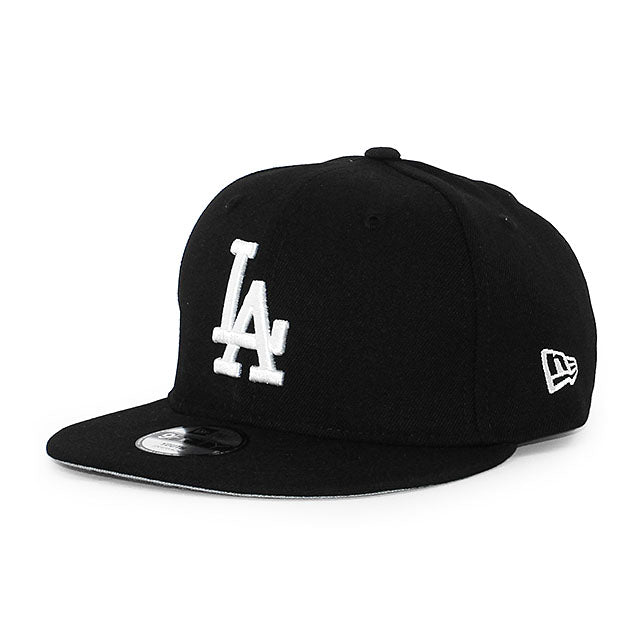 子供用 ニューエラ キャップ 9FIFTY ロサンゼルス ドジャース YOUTH MLB TEAM BASIC SNAPBACK CAP BLACK