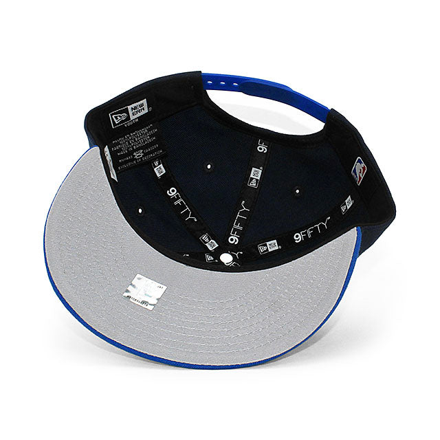 子供用 ニューエラ キャップ 9FIFTY オクラホマシティ サンダー YOUTH NBA TEAM BASIC SNAPBACK CAP NAVY