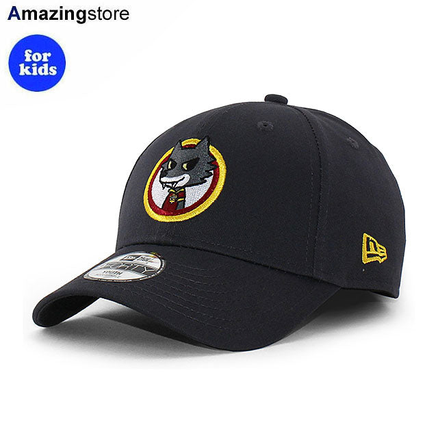 子供用 ニューエラ キャップ 9FORTY ASローマ YOUTH SERIA A ROMOLO STRAPBACK CAP GRAPHITE