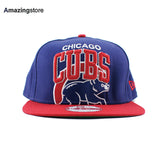ニューエラ 9FIFTY シカゴ カブス MLB SUPER-LOGO ARCH SNAPBACK CAP ROYAL-RED