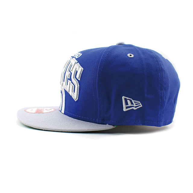 ニューエラ 9FIFTY サンディエゴ パドレス MLB SUPER-LOGO ARCH SNAPBACK CAP ROYAL-GREY