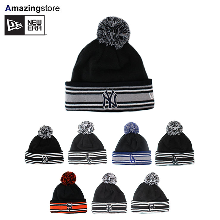 ニューエラ ニット ビーニー MLB SPORT-KNIT POM BEANIE CAP NEW ERA