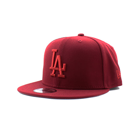 子供用 ニューエラ キャップ 9FIFTY スナップバック ロサンゼルス ドジャース YOUTH MLB TEAM BASIC SNAPBACK CAP CARDINAL