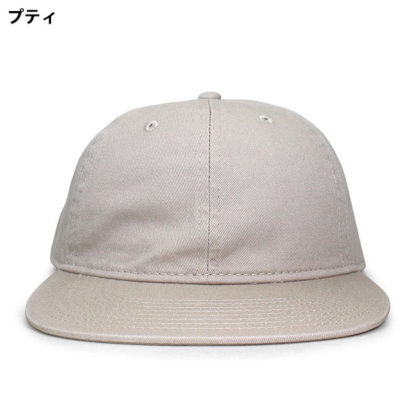 6色展開 ニューハッタン BLANK 6PANEL FLAT VISOR CAP NEWHATTAN COTTON 無地 STRAPBACK