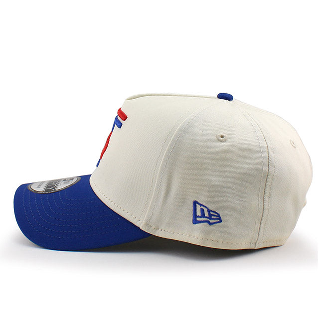 シティコネクト ニューエラ キャップ 9FORTY スナップバック トロント ブルージェイズ MLB CITY CONNECT A-FRAME SNAPBACK CAP CREAM BLUE
