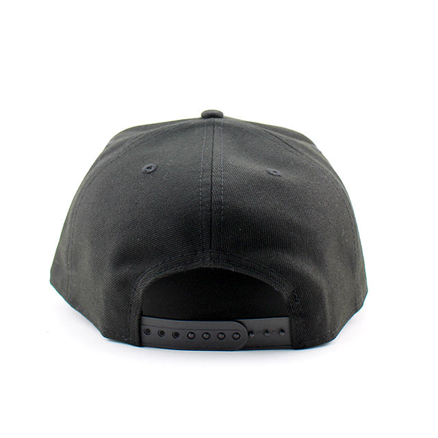 ニューエラ キャップ 9FIFTY スナップバック ロサンゼルス ドジャース MLB A-FRAME SNAPBACK CAP BLACKOUT