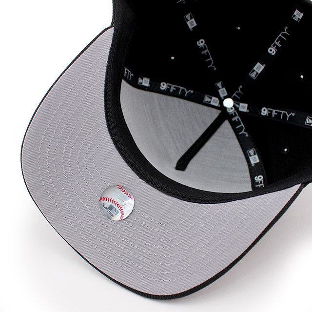 ニューエラ キャップ 9FIFTY スナップバック ロサンゼルス ドジャース MLB A-FRAME SNAPBACK CAP BLACKOUT