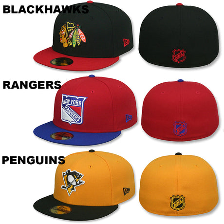 ニューエラ キャップ 59FIFTY NHL TEAM BASIC FITTED CAP