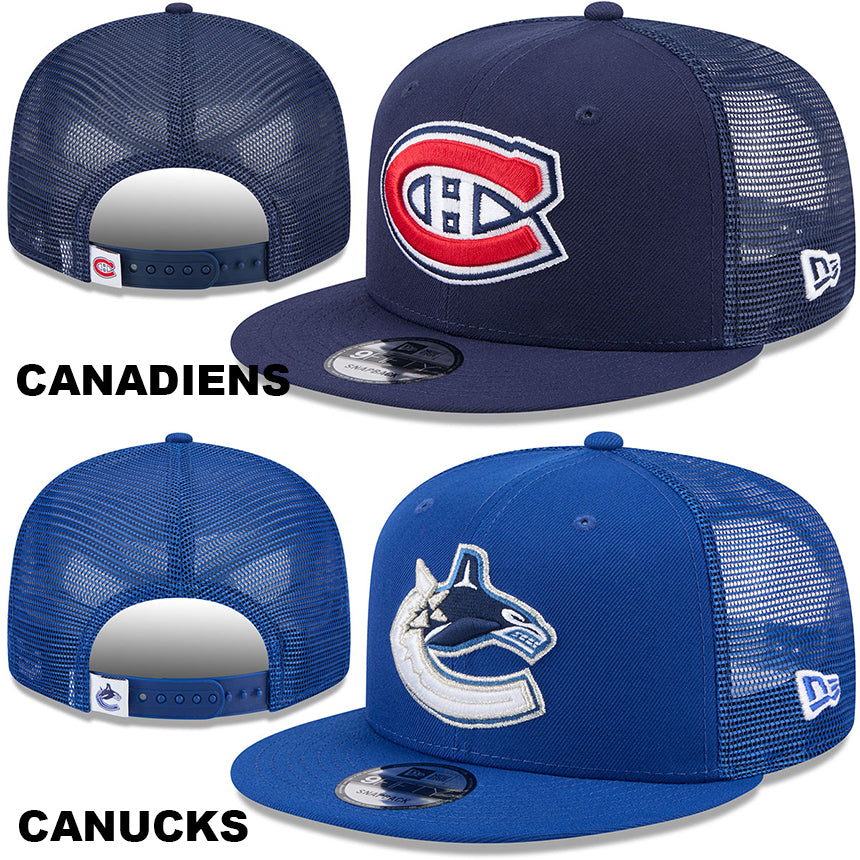 ニューエラ キャップ 9FIFTY NHL TEAM BASIC TRUCKER MESH SNAPBACK CAP