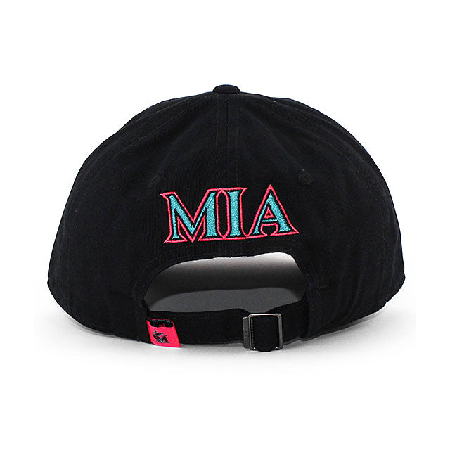 シティコネクト ナイキ キャップ マイアミ マーリンズ MLB CITY CONNECT CLUB STRAPBACK CAP BLACK