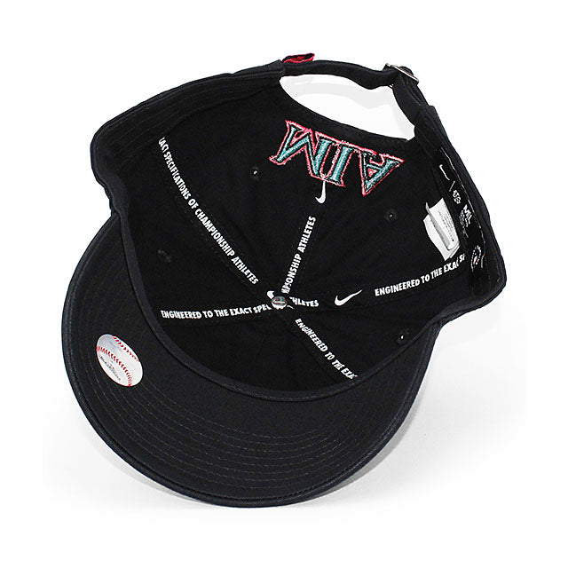シティコネクト ナイキ キャップ マイアミ マーリンズ MLB CITY CONNECT CLUB STRAPBACK CAP BLACK