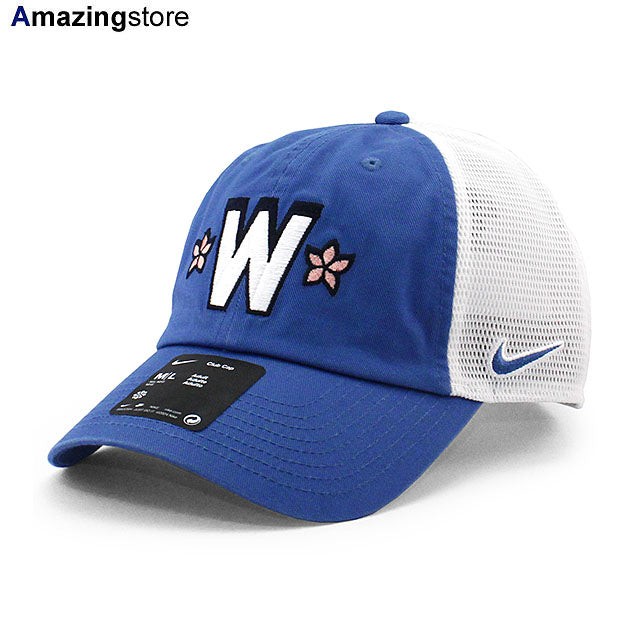 シティコネクト ナイキ メッシュキャップ ワシントン ナショナルズ MLB CITY CONNECT CLUB STRAPBACK CAP BLUE