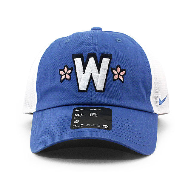 シティコネクト ナイキ メッシュキャップ ワシントン ナショナルズ MLB CITY CONNECT CLUB STRAPBACK CAP BLUE