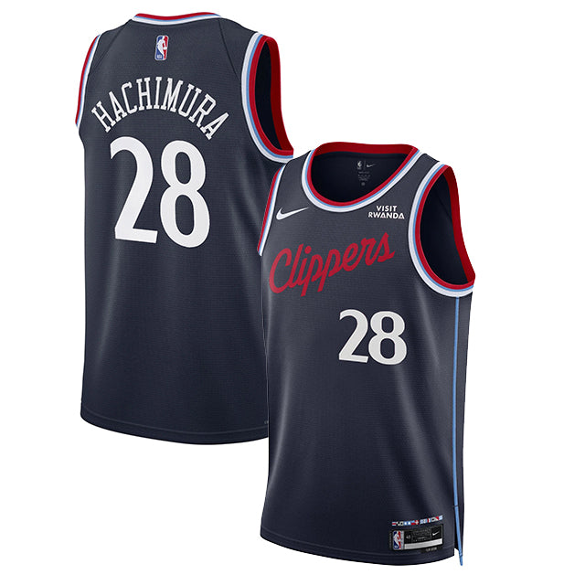 八村塁モデル 海外取寄 ナイキ レプリカユニフォーム ロサンゼルス クリッパーズ SWINGMAN JERSEY ICON EDITION NAVY