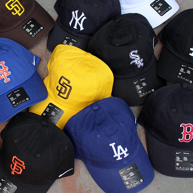 ナイキ キャップ ニューヨーク ヤンキース NIKE CLUB UNSTRUCTURED ORGANIC COTTON CAP PITCH BLUE