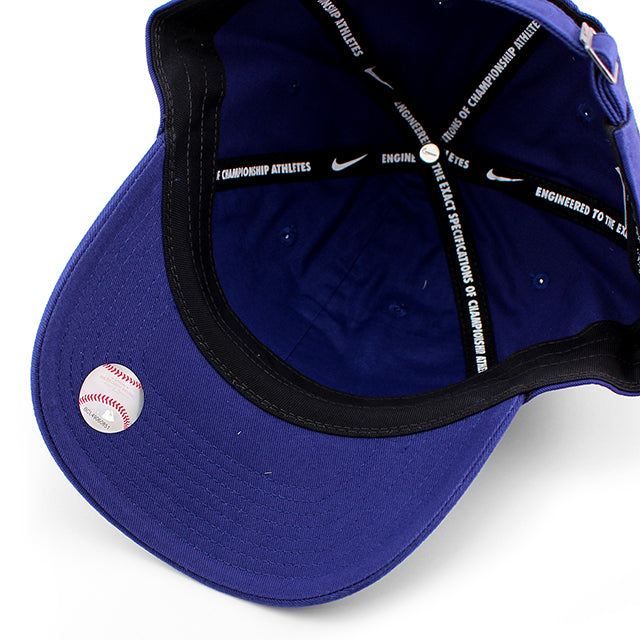 ナイキ キャップ シカゴ カブス NIKE CLUB UNSTRUCTURED ORGANIC COTTON CAP ROYAL BLUE